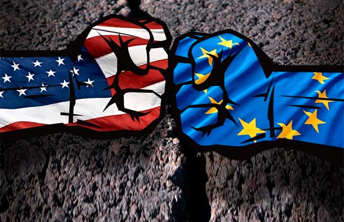 Между ЕС и США снова пробежала стальная чёрная кошка