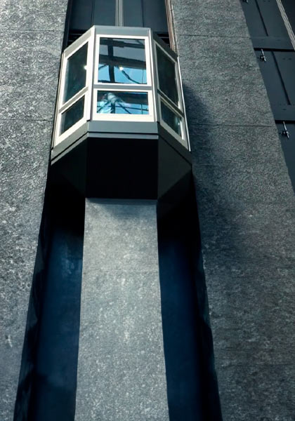 2 Схема условного обозначения грузовых лифтов