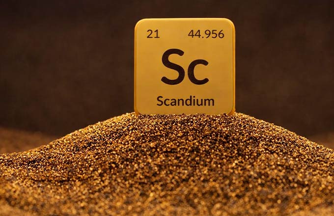 Скандий считается недооцененным металлом
